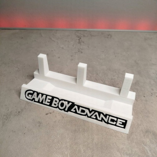Gameboy Advance stand new with 3D printed design
