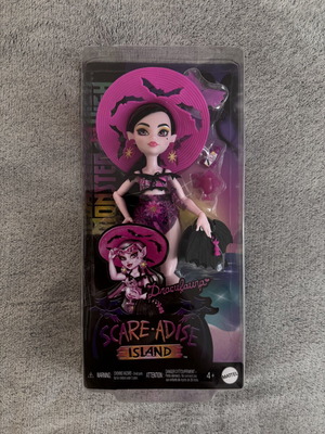 Draculaura G3 Scare-Adise Island doll like new