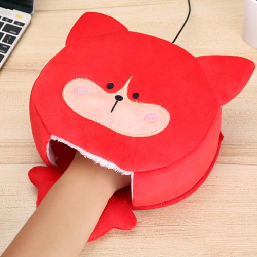 Heated USB Mousepad Red Fox New