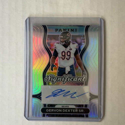 Panini Prizm Silver 2024 Gervon Dexter Sr. Significant Signatures card new
