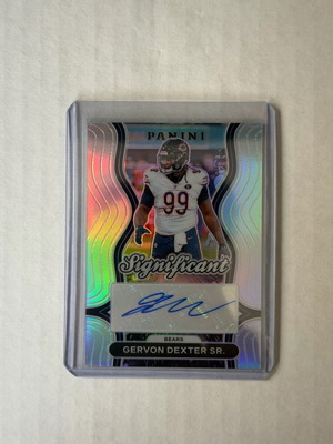 Panini Prizm Silver 2024 Gervon Dexter Sr. Significant Signatures card new