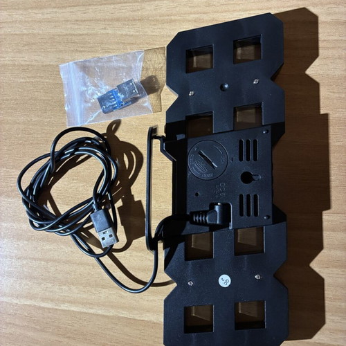 Digital 3D USB Clock new, suitable for PC case modding