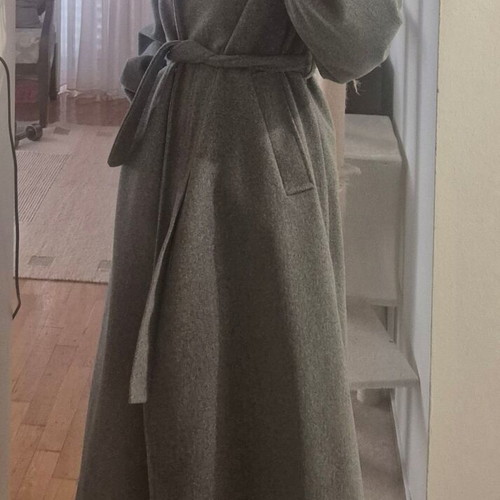 Lumina Coat One size gray long