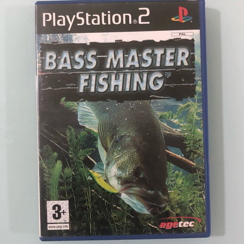 Bass Master Fishing PS2 | With Case & Cover | Excellent Condition