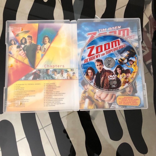 Zoom Academy for Superheroes DVD used with Greek subtitles
