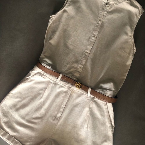 Vila one-piece shorts size S like new, beige