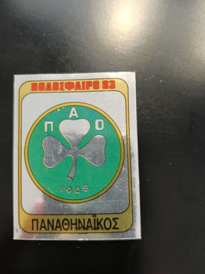 Panini Football 83 Panathinaikos emblem sticker #210