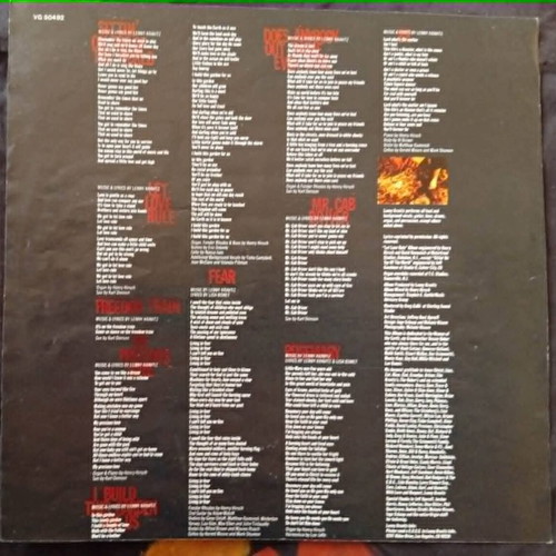 Lenny Kravitz Let Love Rule LP used, rock debut album 1989