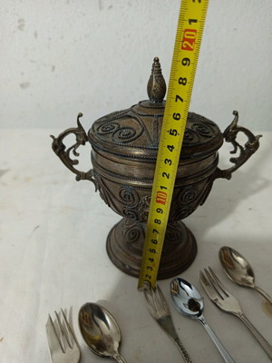 Old sweet jar used