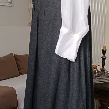 Landhaus wool dress like new, sizes M and L, dark gray