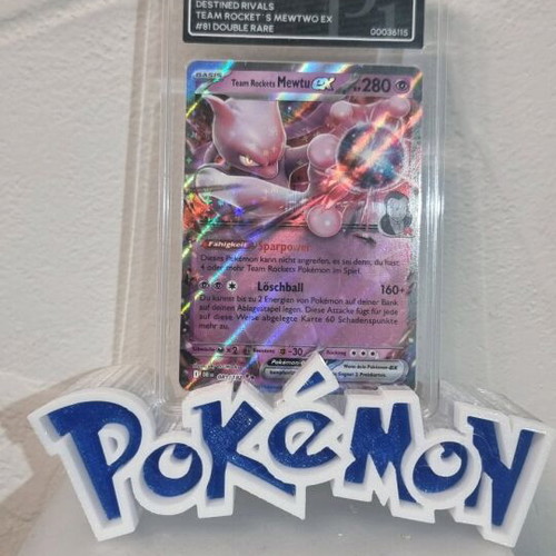 Mewtwo EX Pristine 10 Pokemon card 2025 Destined Rivals