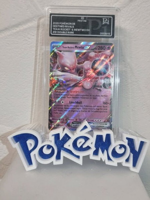Mewtwo EX Pristine 10 Pokemon card 2025 Destined Rivals