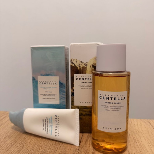 Skin1004 Centella skincare set new (Toner + Sun Serum SPF50)