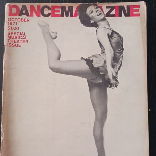 Dance Magazine October 1971 used