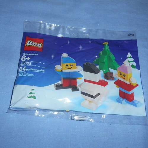 Lego 40008 Holiday Snowman new, sealed packaging