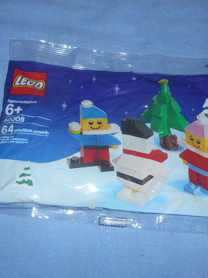 Lego 40008 Holiday Snowman new, sealed packaging
