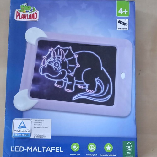 Magic Sketchpad Playland portable drawing tablet used