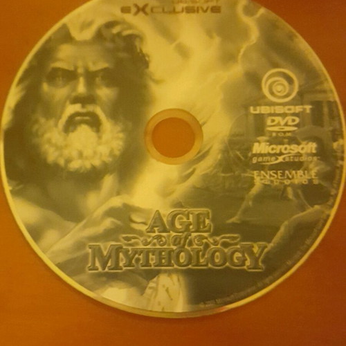 Age of Mythology for PC like new with poster