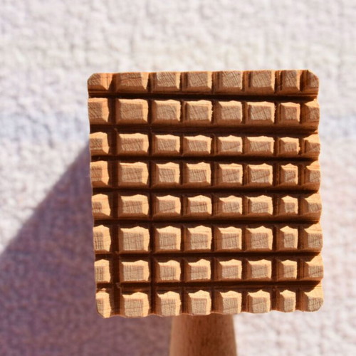 Wooden meat tenderizer new, for schnitzel