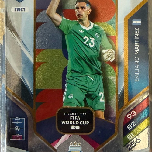 FWC Panini Adrenalyn FIFA 365 2026 cards new, set of 21