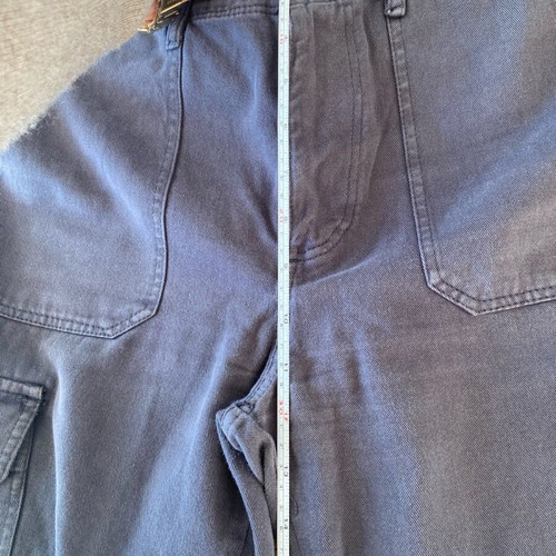 Zara cargo pants black used, size S, 100% cotton