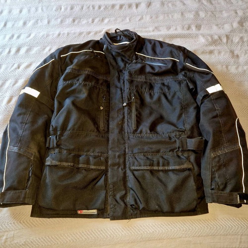 Frank Thomas Motorcycle Jacket 2 XL waterproof like new with inner lining