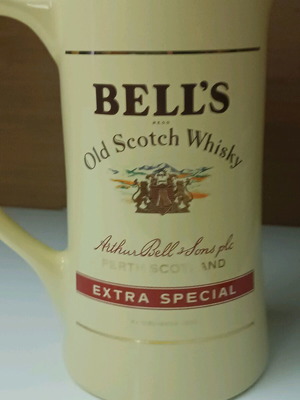 Bell's ceramic jug new
