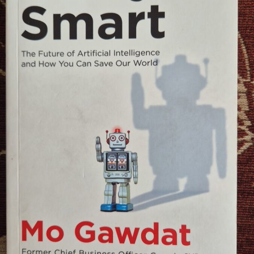 Scary Smart book used, artificial intelligence future by Mo Gawdat