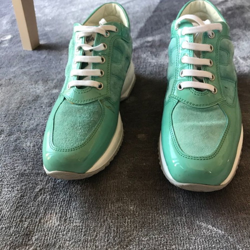 Hogan women's athletic shoes new, size 37, green