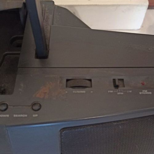 SABA Boombox ραδιοκασετόφωνο μοντέλο RCD 602 μεταχειρισμένο με προβλήματα