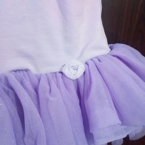 Ballet costume used for girl 4-5 years old, purple, size 6