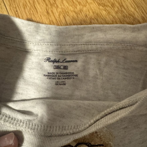 Ralph Lauren long sleeve shirt 18 months