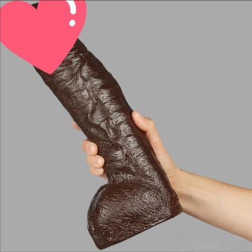 Xxl dildo black new, realistic, sealed -  38,00 - Vendora.cy