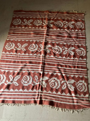 Handmade Woven Keilimi Rug New 1.75 x 1.45 m