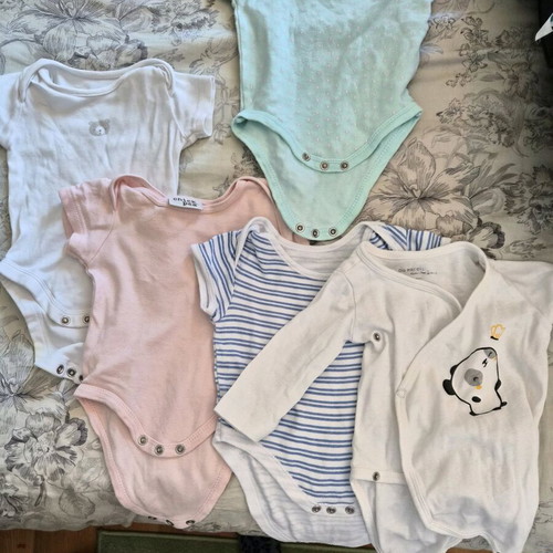 Baby bodysuits used 3-6 months