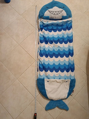 Happy Nappers Shark Sleeping Bag like new