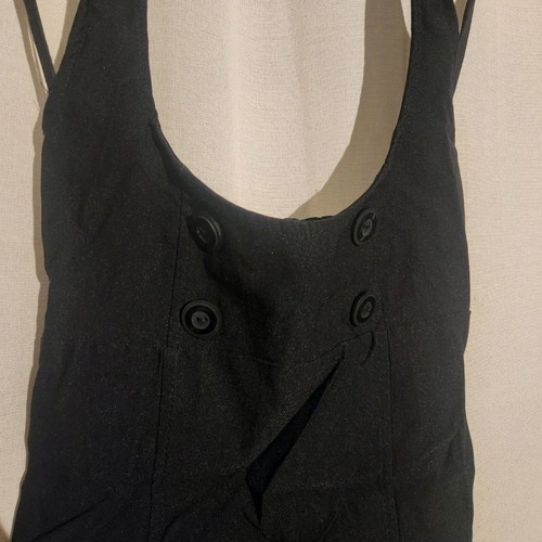 Backless dress like new, black, size XS