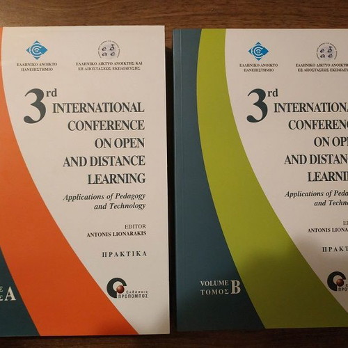 Conference proceedings for Open and Distance Education like new
