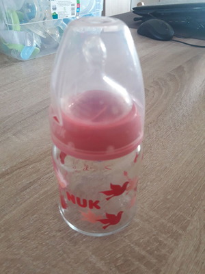 Μπιμπερό NUK 120 ml γυάλινο