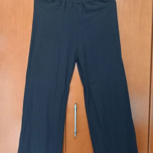 Co-ord Set Black like new (Kimono with Belt & Wide Leg Pants)