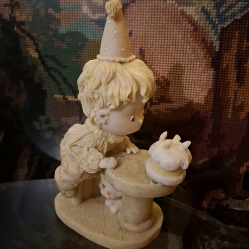 Vintage birthday boy figure used
