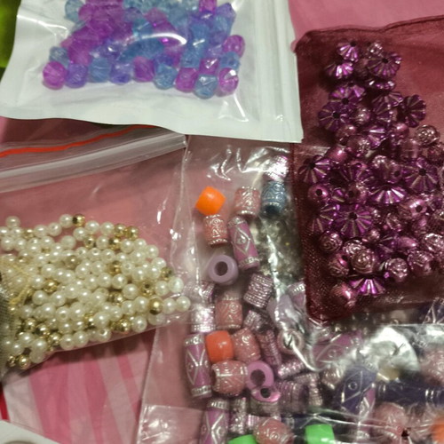 Beads for handmade jewelry like new, set of 25 designs