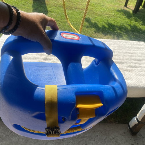 Little Tikes children's swing with safety seat and belt