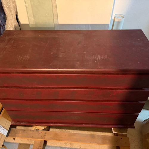 Chest of drawers used, 1.03 x 0.45 x 0.78 m