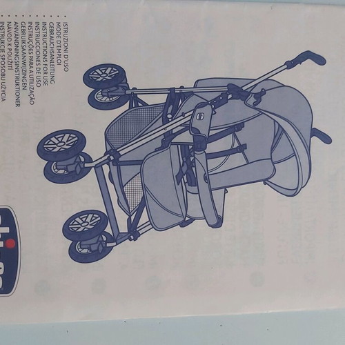 3-in-1 Chicco stroller, car seats and carrycot used
