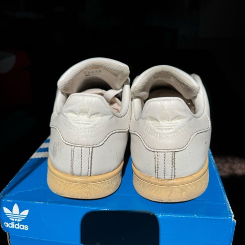 Adidas Stan Smith white leather sneakers size 45