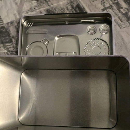 Metal box shaped like a camera new