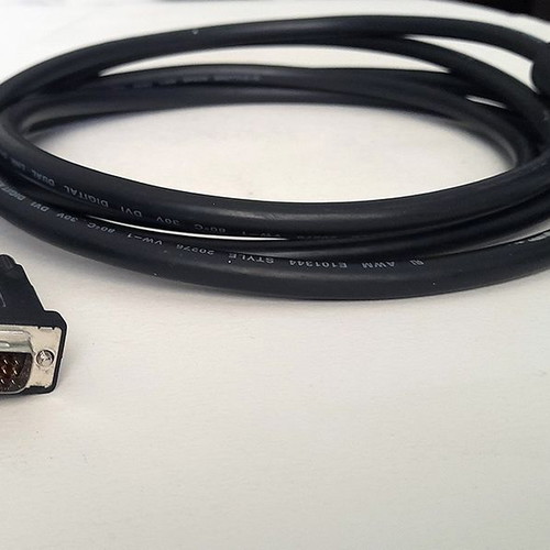 DVI-D to DVI-D cable used, 3 meters, minor wear