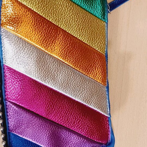 Colorful Metallic Handbag new