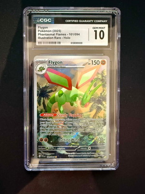 Pokemon Flygon #101 Phantasmal Flames card new